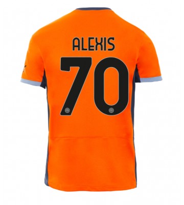 Inter Milan Alexis Sanchez #70 Kolmaspaita 2023-24 Lyhyet Hihat